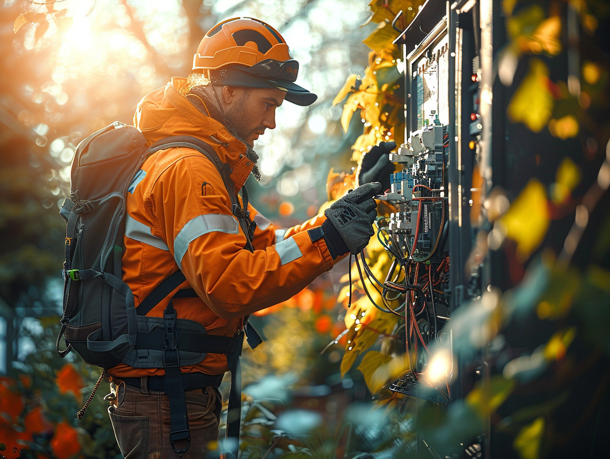 sécurité électrique extérieure pluie